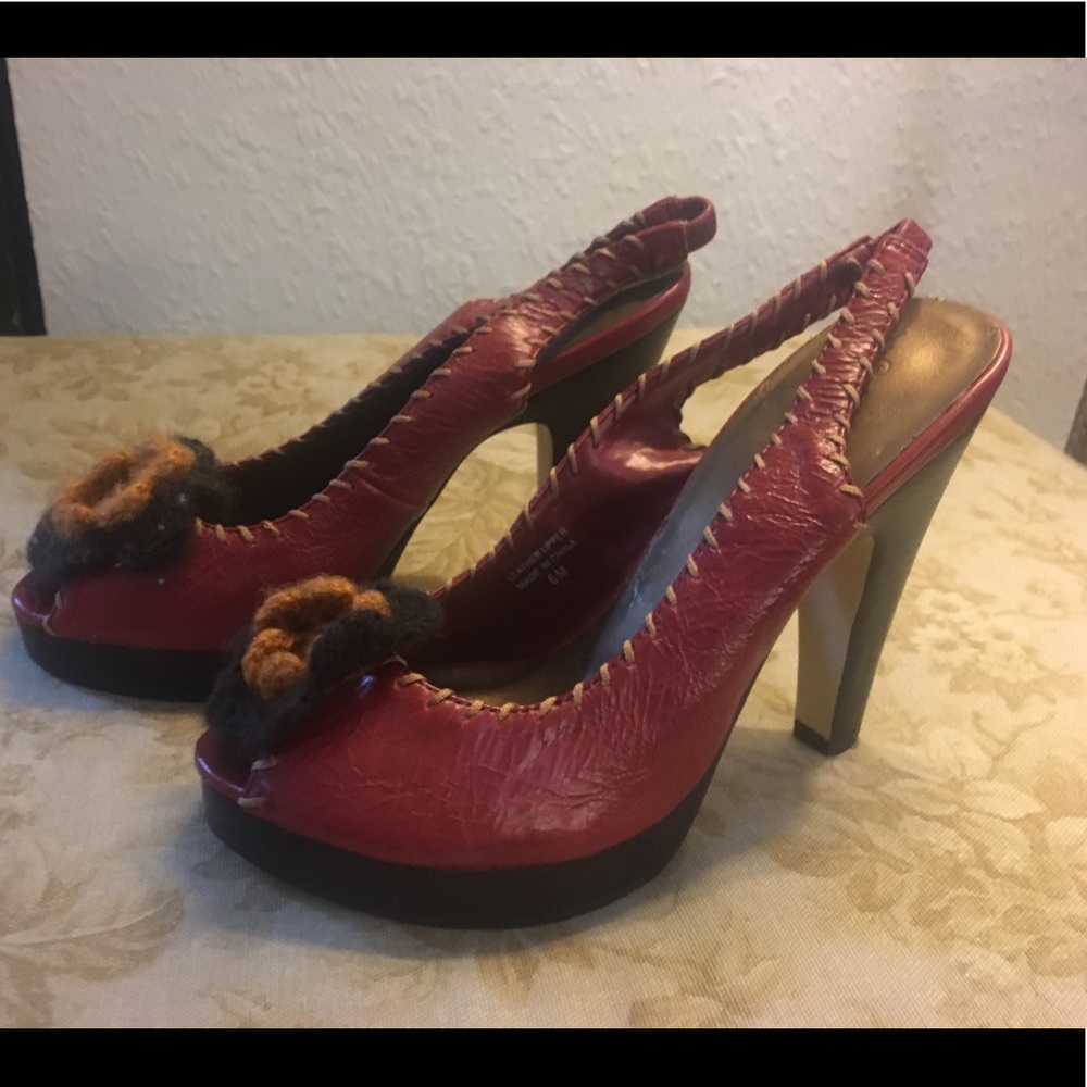 Gabriella Rocha 4” open toe shoes